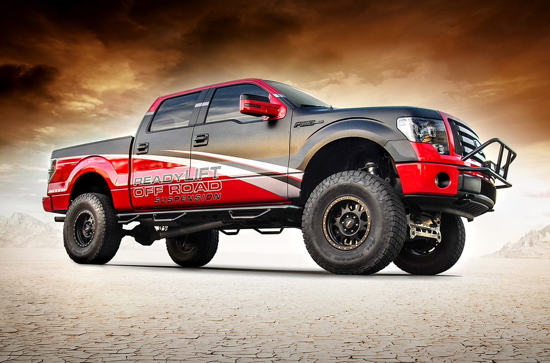 The Ford F150 Gets a Big Lift With the Totally New MLS Suspension Kit