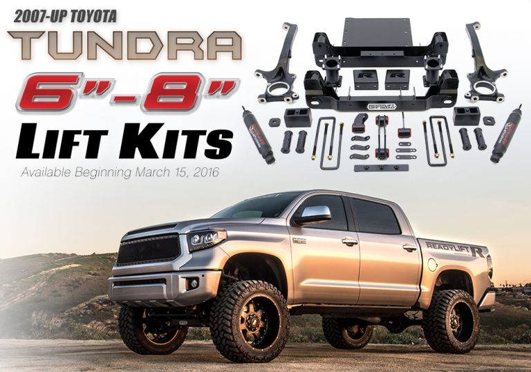 ReadyLIFT® New 2007-2016 Toyota Tundra 6" & 8" Lift Kits | ReadyLIFT