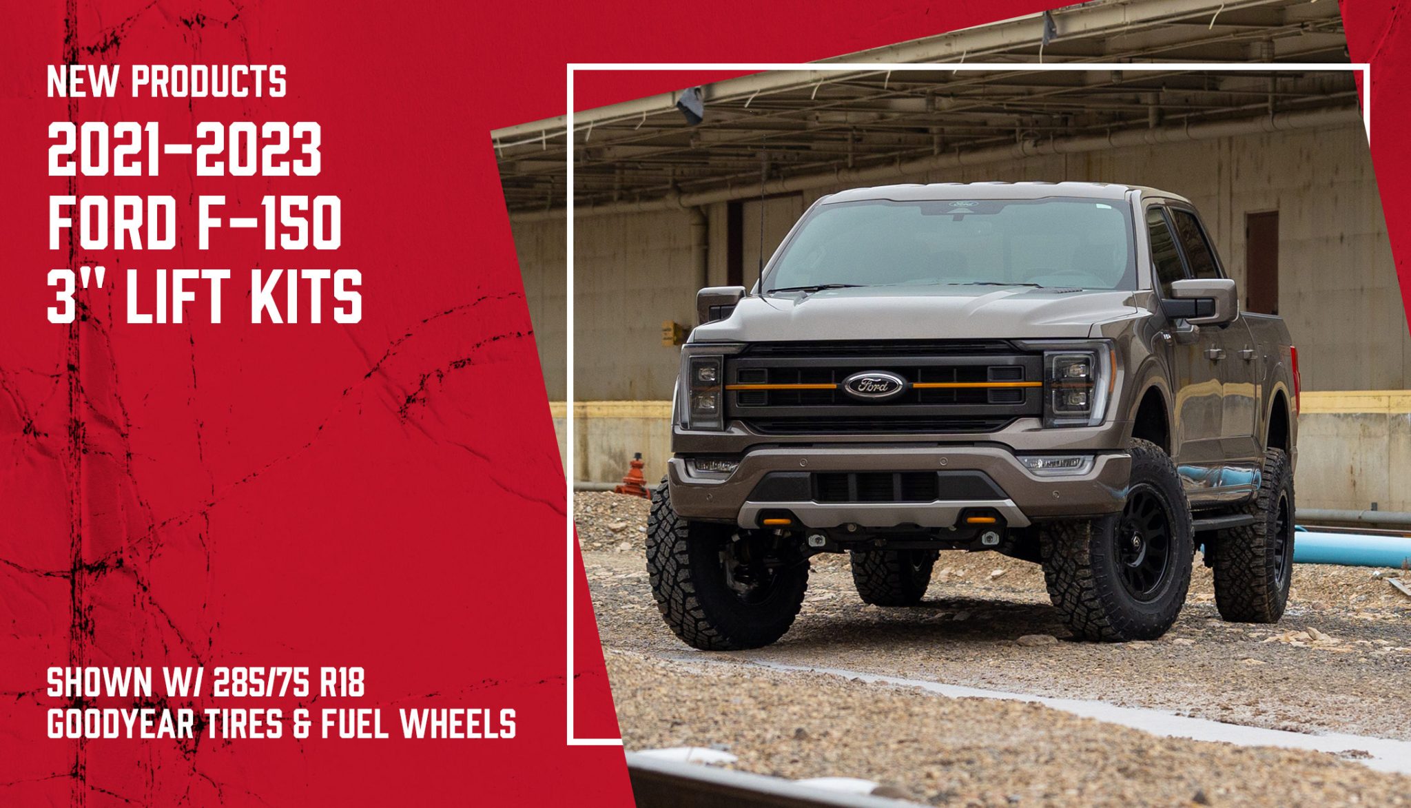 Readylift Now Shipping All New Lift Kit For Ford F