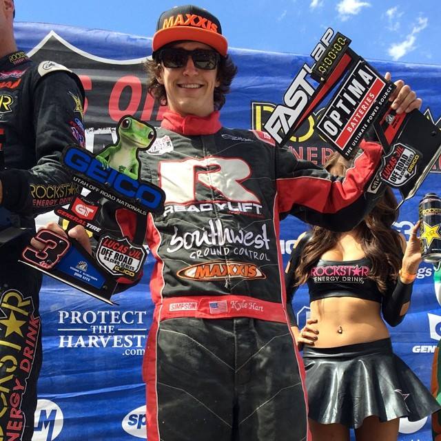 Kyle Hart Takes 3rd and Fast Lap in LOORRS Round 7