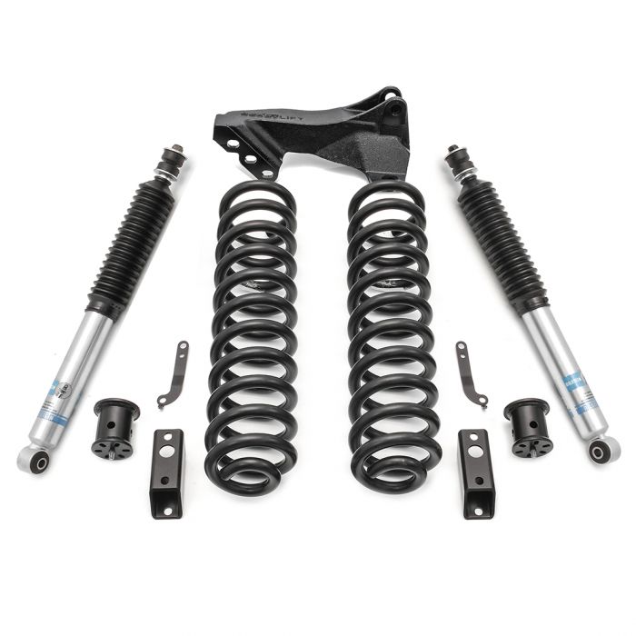 2.5'' COIL SPRING FRONT LIFT KIT W/BILSTEIN SHOCKS- FORD SUPER DUTY 4WD 2011-2018