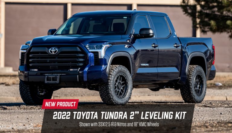 All-New 2022 MY Toyota Tundra 2″ Leveling Kit Now Available from ...