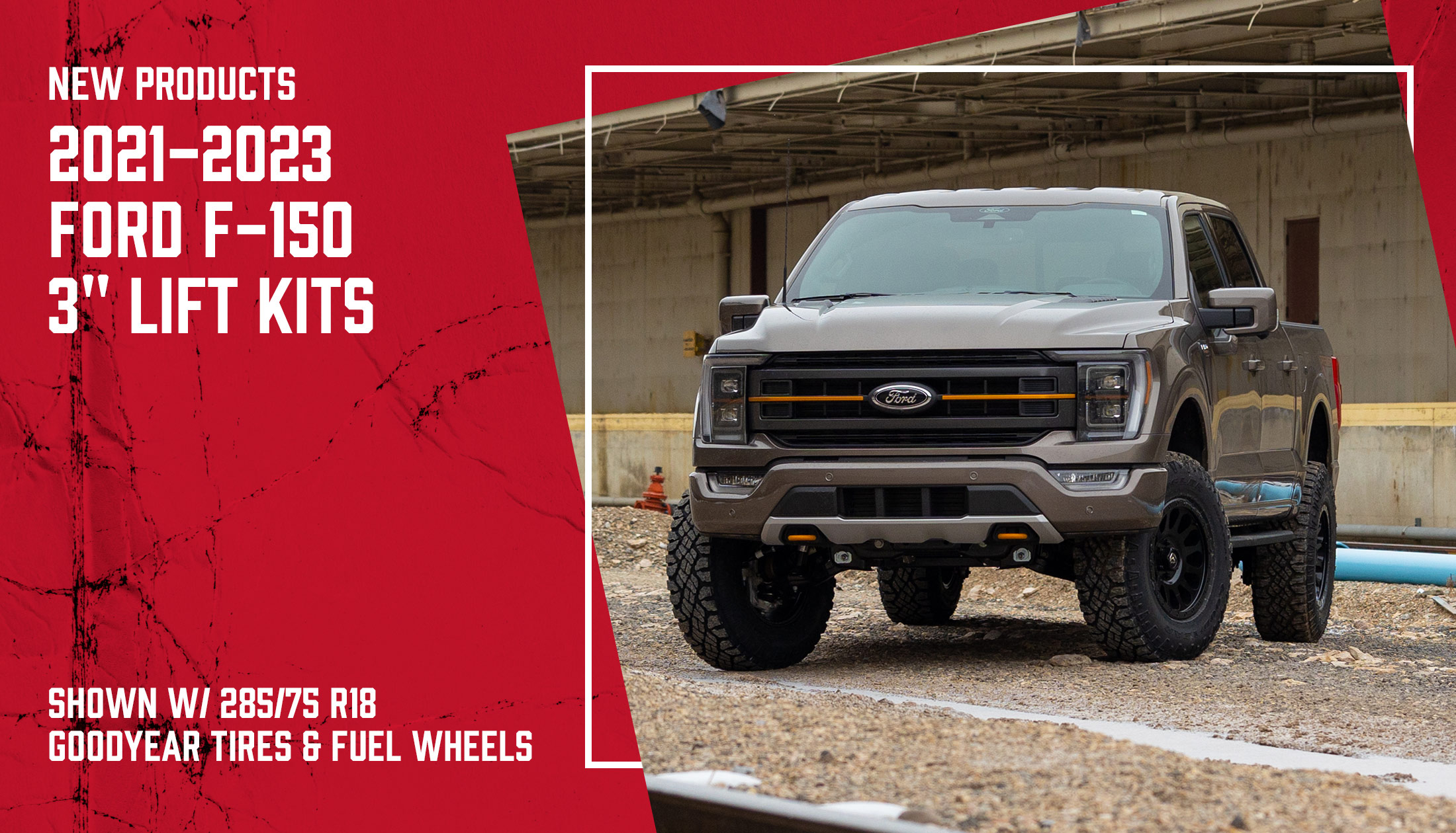 ReadyLIFT Now Shipping AllNew 3″ Lift Kit for 20212023 Ford F150