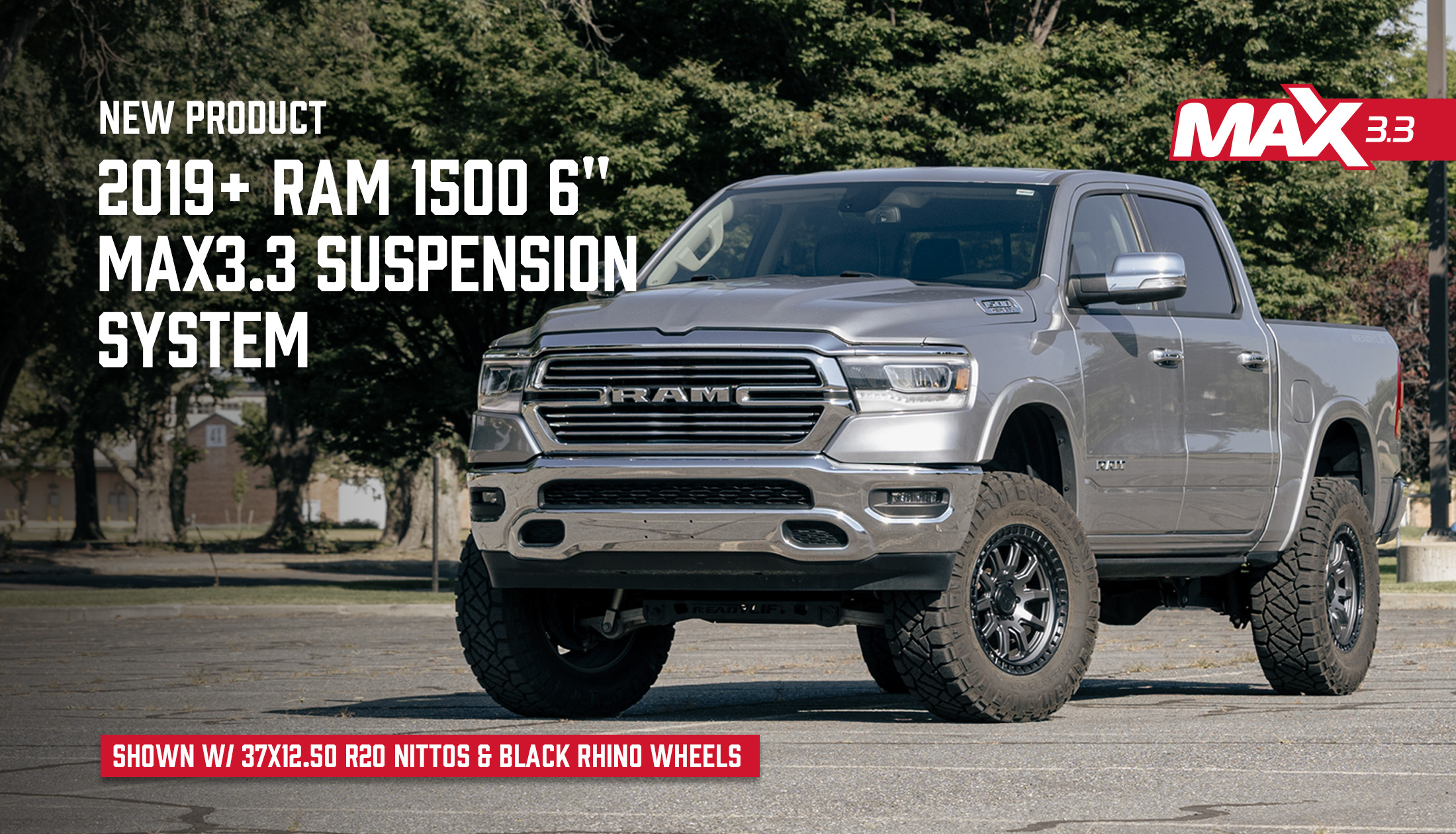 2019-2024 Ram 1500 6" MAX3.3 Suspension Systems