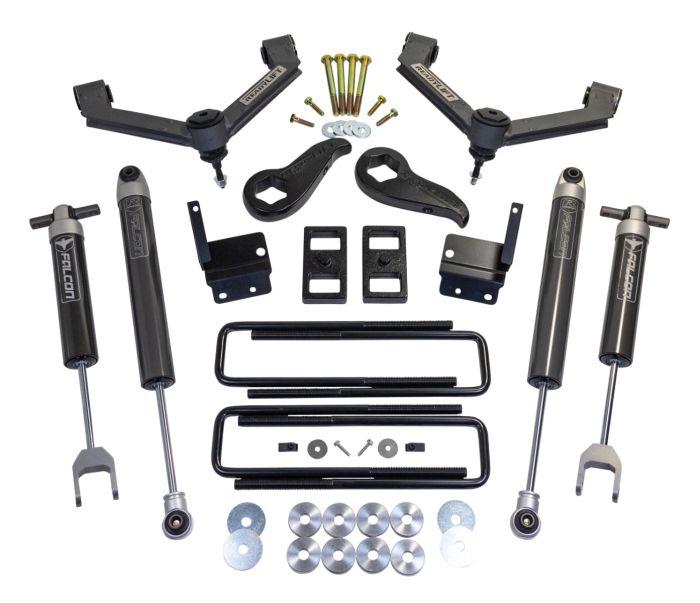 ReadyLIFT  3'' SST Lift Kit With Fabricated Control Arms And Falcon 1.1  Monotube Shocks- GM Silverado / Sierra 2500HD/3500HD 2020-2024