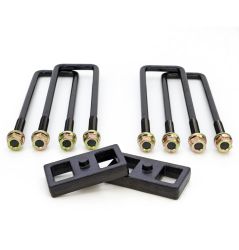 1" Rear Block Kit - GM Silverado / Sierra 2500/3500 HD OEM Style W/ Factory Top Overloads 2011-2024